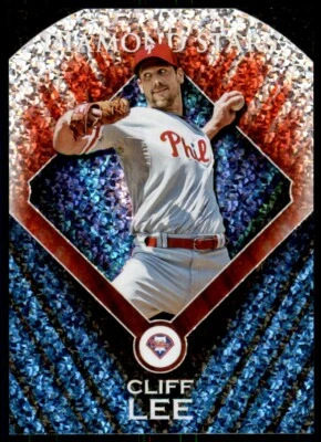 2011 Topps Diamond Stars Cliff Lee Philadelphia Phillies #DS-15 Insert - Image 1 of 2
