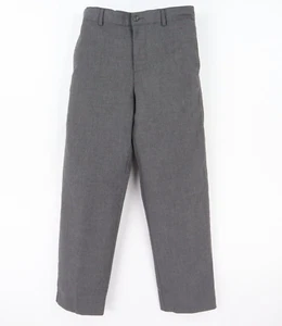 Cat & Jack Dress Pant Straight Leg Girls 16 Gray Polyester Blend RISE: 11 INCHES - Picture 1 of 6