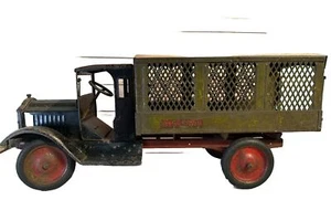 Antique 1920's Keystone Packard U.S. Mail Truck Pressed Steel Rare - Picture 1 of 18