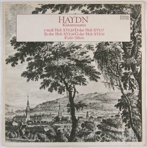 WALTER OLBERTZ HAYDN FOUR PIANO SONATAS ETERNA ED.1 STEREO 827020 VG+ - Picture 1 of 3