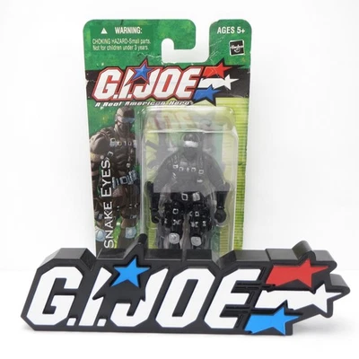 Figura de acción Hasbro Snake-Eyes V14 GI Joe ARAH 2003 Foto 1 de 3