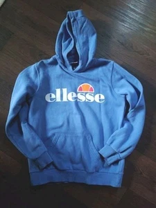 Unisex Ellesse Kapuzenpullover Hoodie Hellblau 152/158'¾ - Bild 1 von 3