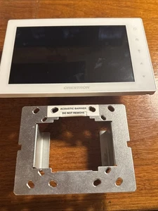 Crestron TSW-750-W-S Touch Screen Smart Remote W/ TSW-750-TTK-W-S T Wall Mount - Picture 1 of 4