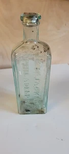 DR HOOFLAND'S GERMAN BITTERS C M JACKSON 1870s Tooled Top Bottle Philadelphia - Picture 1 of 6