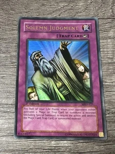 Yu-Gi-Oh Solemn Judgment MRD-127 1st Edition Ultra Asian English - Picture 1 of 4