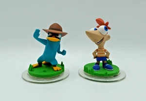Disney Infinity Phineas & Perry Figures - USED - Picture 1 of 4