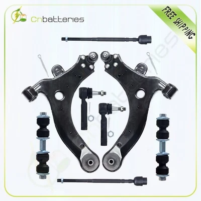 Brazo de control barra estabilizadora extremo barra estabilizadora juego de suspensión de 8 piezas para GM Buick Chevy Pontiac Foto 1 de 4