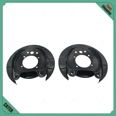 New Rear RH & LH Brake Backing Plates Pair For Nissan Xterra Frontier 2005-2020 - Image 1 of 4