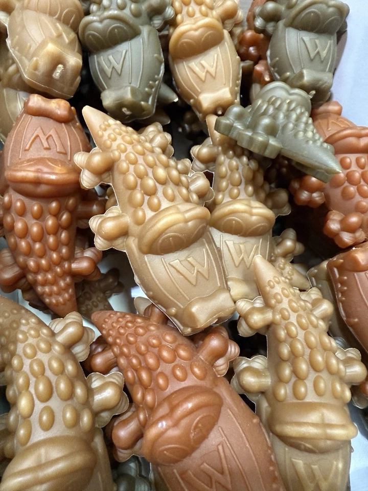 Whimzees Alligator Medium Natural Dog Dental Treat Chew - 44 Bulk Bag Pack