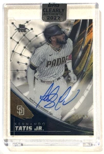 2022 Topps Clearly Authentic Tek Fernando Tatis Jr. Auto /99 #TEK-FT Padres - Picture 1 of 4