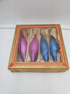 Vintage Delta Ornament Company - Adornos de Navidad en lágrima Foto 1 de 4