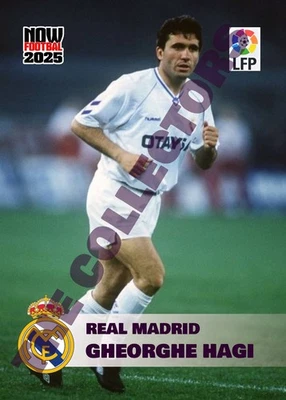 HAGI, REAL MADRID 1990/1992 COLECTION CARD. NO PANINI/ NO TOPPS. - Imagen 1 de 2