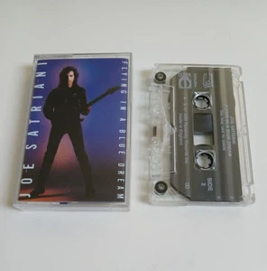JOE SATRIANI FLYING IN A BLUE DREAM  CASSETTE TAPE RELATIVITY UK 1989 - Picture 1 of 1