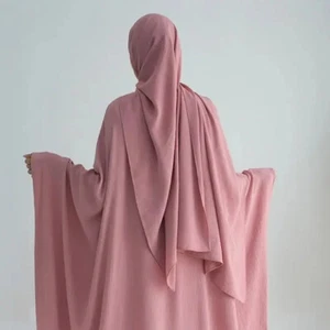 Sciarpa hijab donna musulmana stropicciata foulard scialli lunghi copricapo stole islamiche - Foto 1 di 16