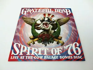 Grateful Dead Spirit Of '76 Live At The Cow Palace Bonus Disc 1976 VA OH MA CD - Picture 1 of 12