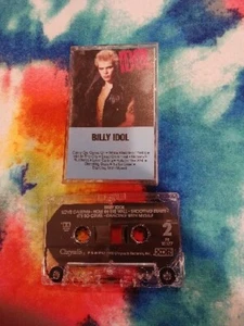 Billy Idol Self Titled Rock Album Cassette Tape 1982 White Wedding FREE SHIPPING - Picture 1 of 3