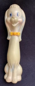 Vintage 7 1/4” 70’s Sanitoy Long Neck Dog Vinyl/Rubber Squeaky Toy - Picture 1 of 12