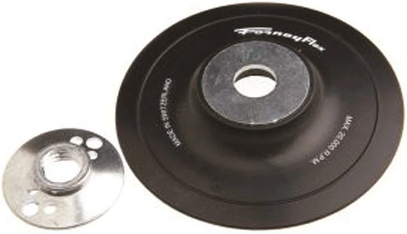 NEW Forney 72321 Backing Pad with Spindle Nut 4-1/2 in For Sanding Discs 8912081 - Image 1 of 1