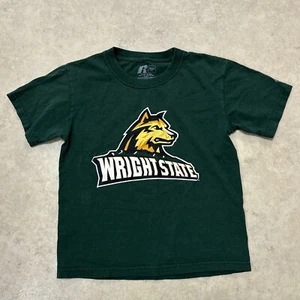 Wright State Raiders - Russel Athletic ✅ Youth Graphic T-Shirt Logo ✅ Size S 6/7 - Picture 1 of 7
