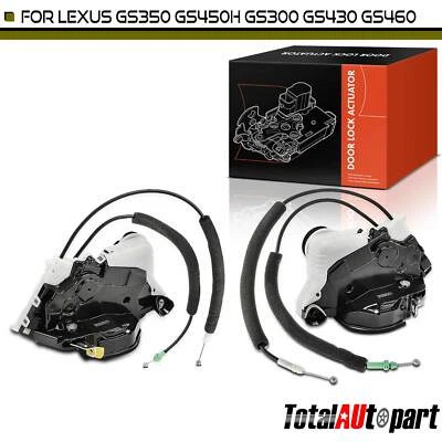Actuador de cerradura de puerta delantero 2 piezas para Lexus GS350 GS450h 2007-2011 GS300 GS430 GS460 Foto 1 de 4
