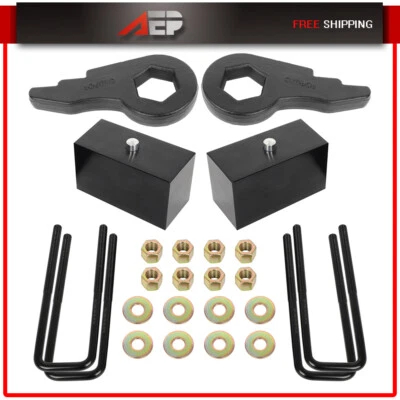 Leveling Lift Kit 3" Front & 3" Rear For 01-10 Chevy Silverado GMC Sierra 2500HD - Image 1 of 4