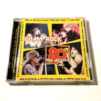 Glam Rock Vol 2: The 80's And Beyond (CD, 1998) Cinderella Dokken Winger Vixen - Image 1 of 4