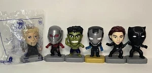 McDonalds Marvel Avengers: End Game Happy Meal Toys Set Of 6 Thor, Hulk & More - Foto 1 di 11