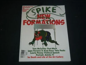2018 WINTER SPIKE ART QUARTERLY MAGAZINE - NEW FORMATIONS - DEUTSCH - PB 3243 - Picture 1 of 2