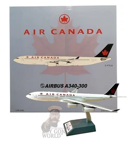 A340-300 AIR CANADA REG: C-FYLG WITH STAND - WB MODELS B343AC001 1/200 - SALE - Picture 1 of 3
