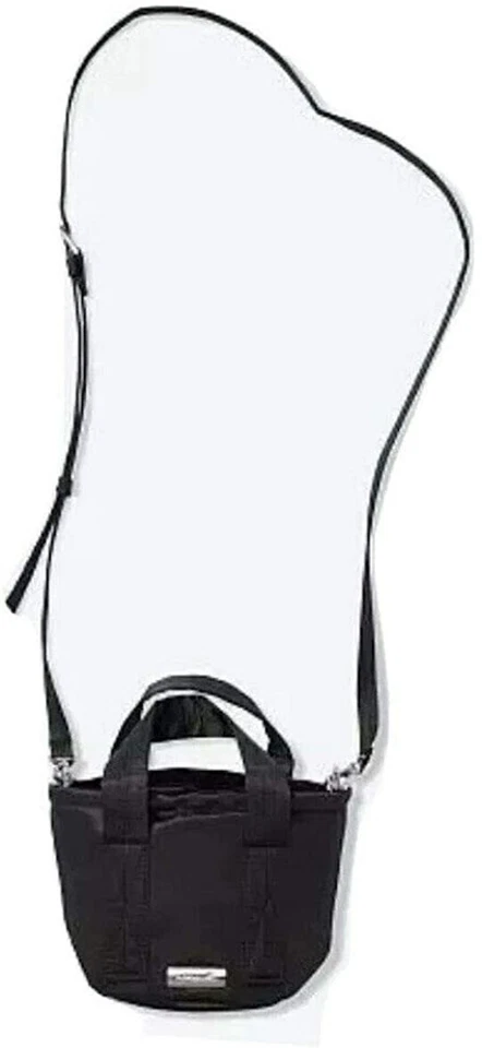 1 Victoria's Secret Pink Mini Bucket Crossbody Bag Black Color