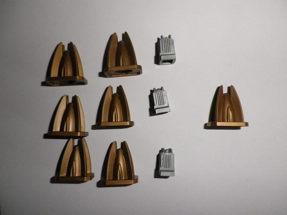 Lot 10 pions maison, hotel pour Monopoly Star Wars épisode 1 - Photo 1/1