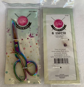 Tula Pink Hardware ~ 8 Inch Fabric Shear ~ Steel Scissors ~ Right or Left Handed - Picture 1 of 8