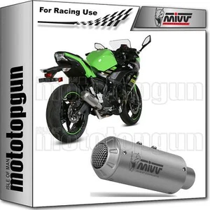 MIVV LIGNE COMPLETE + RACING NOCAT MK3 ACIER KAWASAKI Z650 Z-650 2019 19 2020 20 - Photo 1/4
