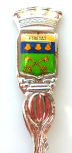 PETITE CUILLERE DE COLLECTION SPOON - ETRETAT BLASON - Bild 1 von 2
