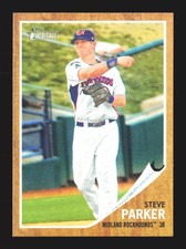 2011 Topps Heritage Minors #176 Steve Parker    Midland Rockhounds