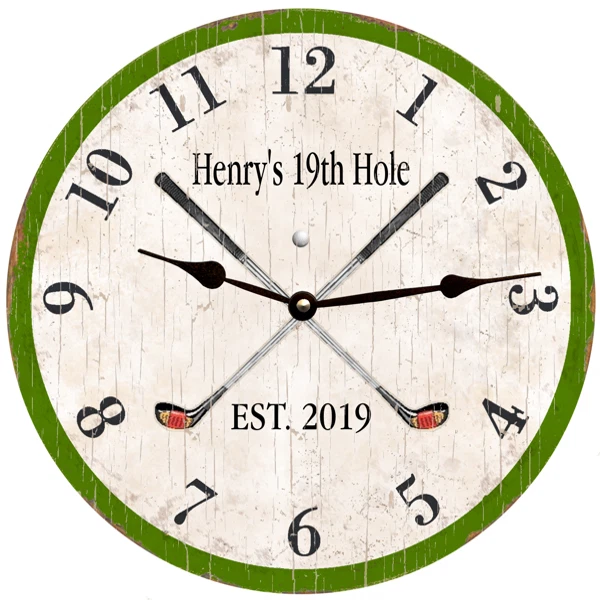 Personalized Golfing Clock - Image 1 of 4