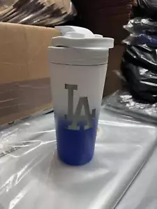 Los Angeles Dodgers WinCraft 26oz. 4D Stainless Steel Ice Shaker Bottle White/Bl - Picture 1 of 2