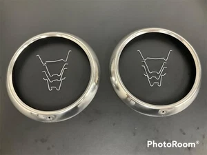 1947-55 Chevy GMC Truck; 1949-52 Chevy Passenger; Headlight Bezels; w/Hardware; - Picture 1 of 3