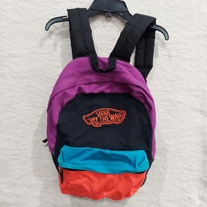 MOCHILA VANS Bolso Multicolor Resistente a la Intemperie Cremallera Correa para el Hombro Viajero - Imagen 1 de 9