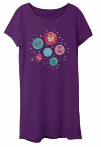 JoJo Siwa Purple T-Shirt Dress - Size M -7/8 - Picture 1 of 2