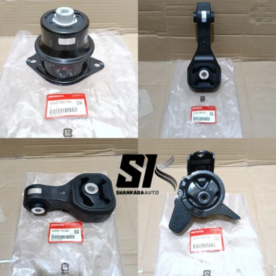 Engine Motor Trans Mount Fit Honda City 2009 - 2013 Jazz Fit 2009 - 2014 A/T Set - Image 1 of 4