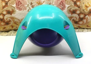 LIXIT CRITTER SPACE POD PÚRPURA Y VERDE AGUA PERFECTO PARA ANIMALES PEQUEÑOS TALLA GRANDE - Imagen 1 de 8