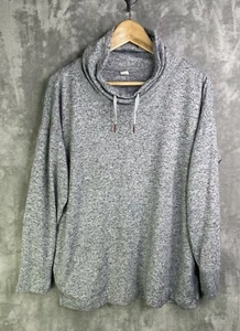 Old Navy Active Sweater Women’s Large Gray Long Sleeve Gym Athletic Running - Picture 1 of 7
