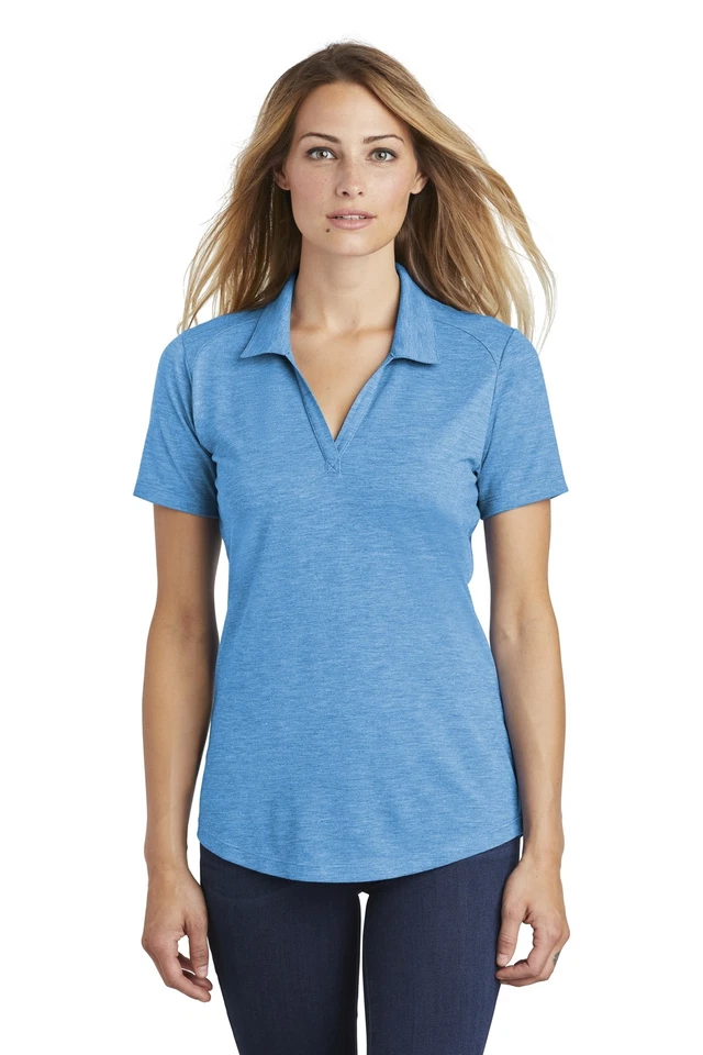 LST405 Sport-Tek Ladies PosiCharge Tri-Blend Wicking Polo - Image 1 of 1