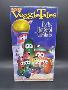 VeggieTales - Das Spielzeug, das Weihnachten rettete (VHS, 1998) Neu - Bild 1 von 8
