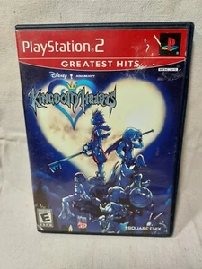 Kingdom Hearts PS2 Playstation 2 w/manual (D1) - Picture 1 of 3