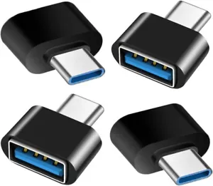 3x Premium USB-C auf USB-A Adapter OTG USB-Stick Samsung Xiaomi MacBook Buchse - Bild 1 von 8
