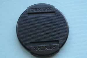 GENUINE PENTAX 58mm STRIPED FRONT LENS CAP - Picture 1 of 2