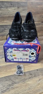 Irregular Choice I'm From The Future Wedge Black US SZ 10 Pre Owned w Box - Picture 1 of 18