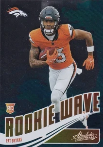 2025 Absolute Calendar PAT BRYANT #RW-PBT Broncos Rookie Wave Rookie - Bild 1 von 1